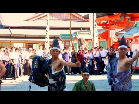 Kora taisha shrine "Okunchi"（高良大社おくんち）