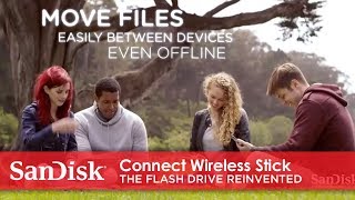 SanDisk Connect Wireless Stick 128GB, WLAN/USB 2.0 video 1