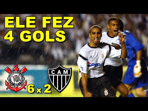 Corinthians 6 x 2 Atlético MG Quartas de Final Brasileiro 2002  1ºJogo