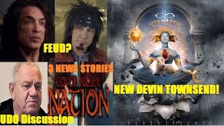 METAL NEWS: New DEVIN TOWNSEND Album, NIKKI SIXX/PAUL STANLEY Feuding? + UDO Discussion