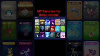 My Favorite Pokémon by Type