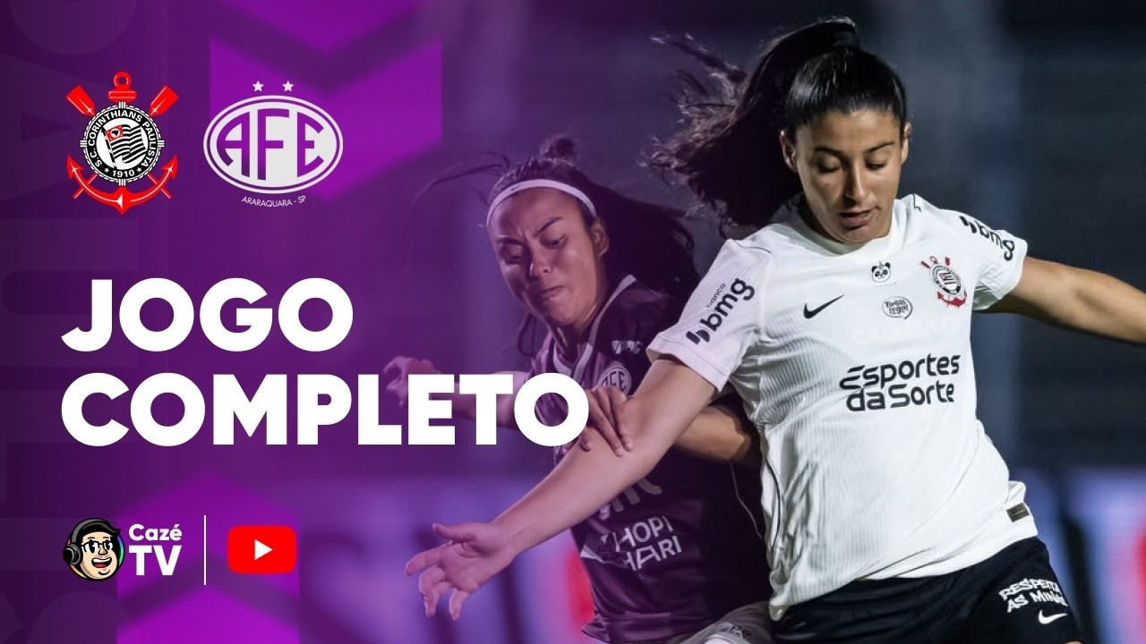 JOGO COMPLETO: CORINTHIANS X FERROVIÁRIA | PAULISTÃO F 2026 | 4ª RODADA