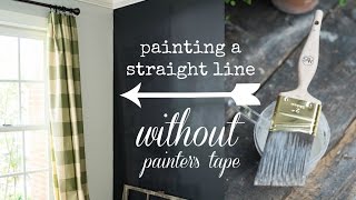 How to paint a straight line (WITHOUT painter