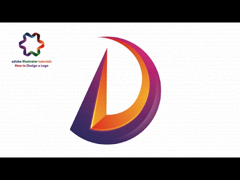 Water Drop Logo Design Tutorial With Different color every layer Adobe illustrator tutorial
