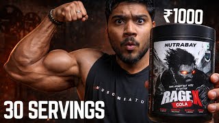 Nutrabay RAGEX pre-workout || Honest Review After using 12 days 