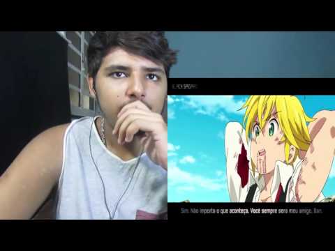 ReactRap 61 | Rap do Meliodas e Ban [Feat. Insanity Rap] (BlackSagaro )