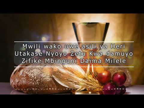 EKARISTI NI CHAKULA BORA - Mtunzi: E.Ogeda