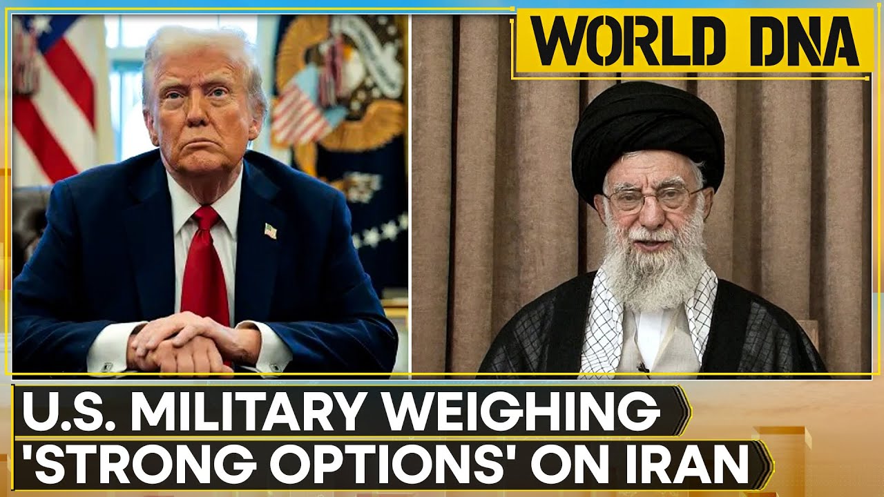 Trump: US Military Studying Strong Options for Iran, Death Toll Continues To Rise | World DNA LIVE