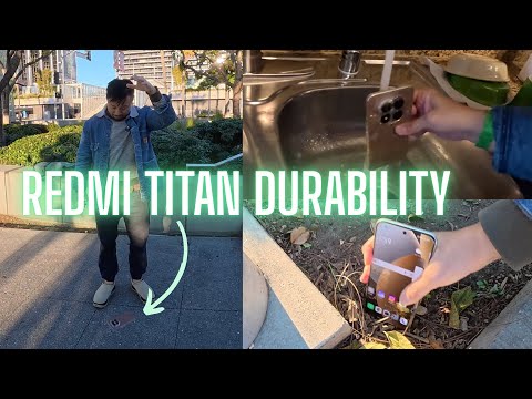 REDMI Titan Durability Tested! Note 15 Pro Plus 5G Drop Test and Vegas VLOG