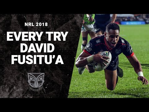 NRL 2018 | Best of | David Fusitu'a | Top Try Scorer