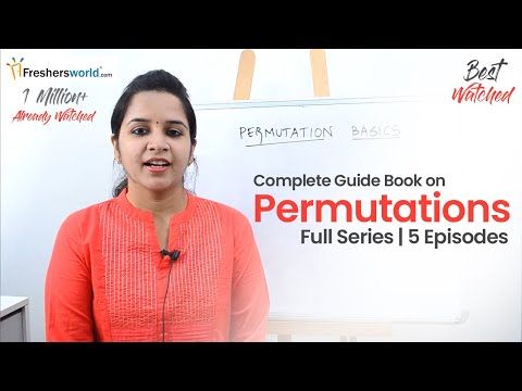 Aptitude Made Easy - Permutations Full Series - Learn maths #StayHome