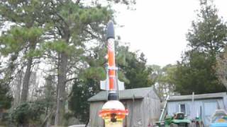 preview picture of video 'Estes Hydrogen Rocket Set-Ignition Test'