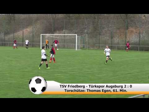 A-Junioren BOL: TSV Friedberg - Türkspor Augsburg