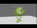 Monsters Inc Mike Wazowski Test Animation With Sound Part 5
