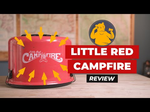 Little Red Campfire - Propane Campfire Review