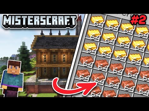 MrMarkCrafter - I Built The ULTIMATE Smelter Factory in Survival Minecraft | Ep 2