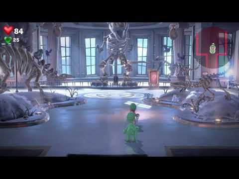 Luigi’s Mansion 3 dinosaur boss fight