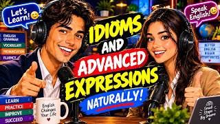 English Podcast – Idioms and Advanced Expressions Naturally