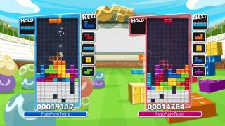 (Zeni) Arle & Carbuncle vs Maguro (Frezhor) #0 Gameplay - Puyo Puyo Tetris - Nintendo Switch