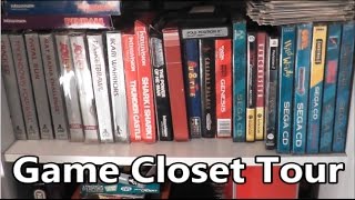 My Game Closet Collection Tour - The No Swear Gamer