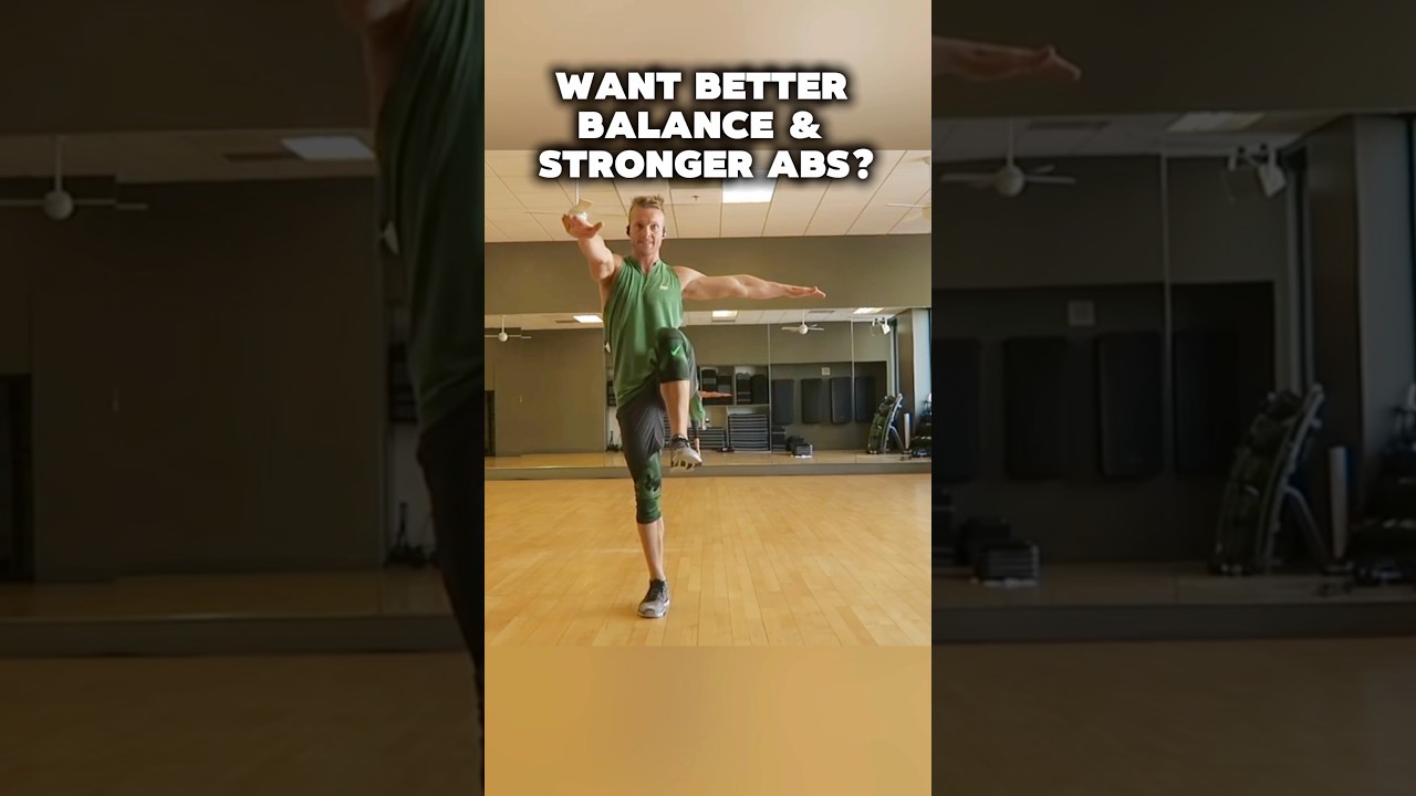 Standing Knee Raise: Build Balance & Core Strength | Beginner Abs Exercise - YouTube