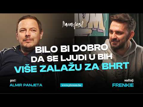 Panjeta Almir: Bilo bi dobro da se ljudi u BiH više zalažu za BHRT