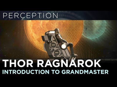 THOR RAGNAROK meets the Grandmaster for the first time.
