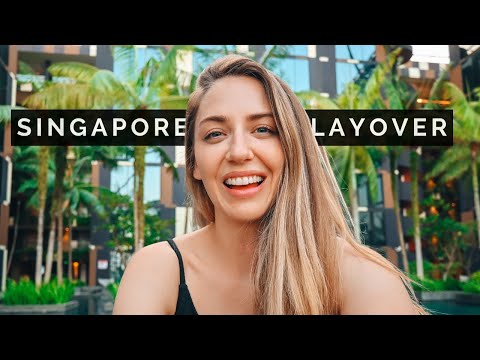 Tive a MELHOR escala longa no Aeroporto Changi de Cingapura!