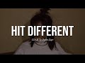 SZA Hit Different Clean Lyrics Ft Ty Dolla Ign