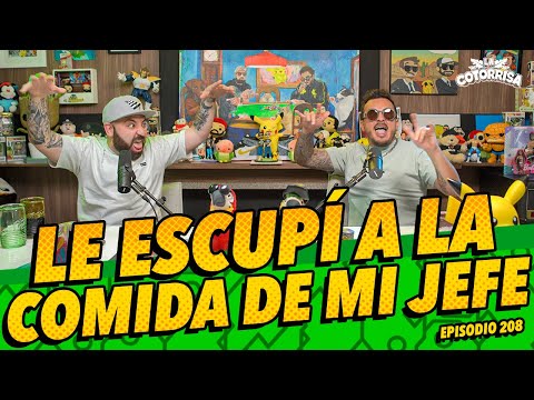 Episodio 208 - Le escupí a la comida de mi jefe