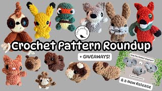 Crochet Pattern Roundup 🧶 Paid, Free, Testing, New Release & GIVEAWAYS!