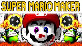 Super Mario Maker | SUPER EXPERT SUPER RAGE SUPERMAN THIS SUCKS