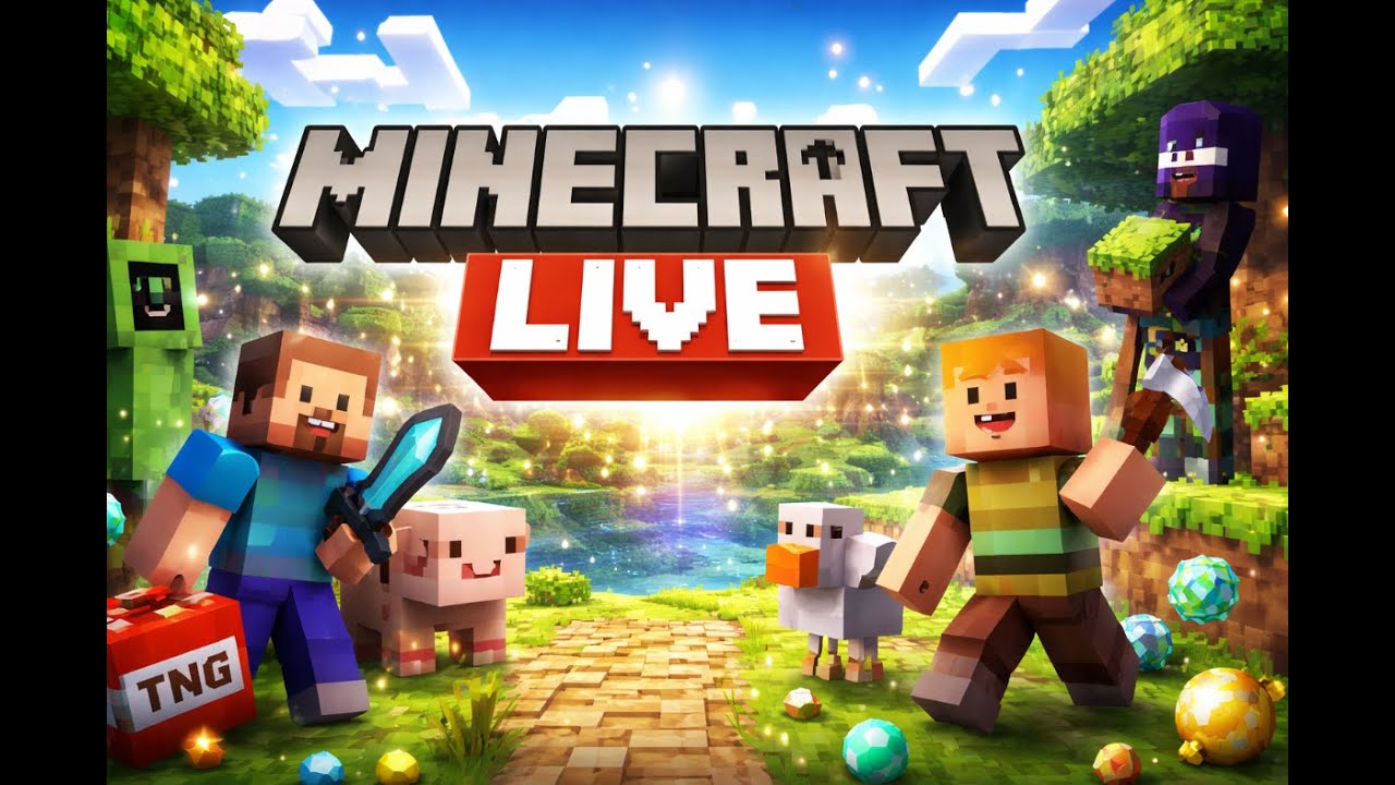 TNT adventure! #minecraft #live #gaming