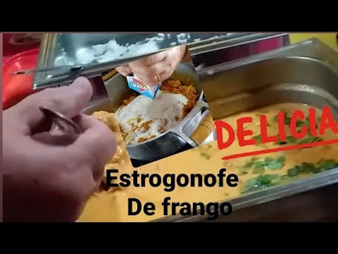 estrogonofe de frango pra 30 pessoas