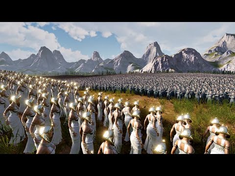 3,500 Cleopatras VS 700,000 WW2 German Soldiers - Ultimate Epic Battle Simulator 2