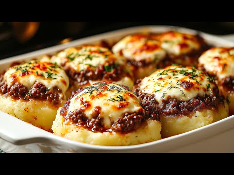 Whenever I Make my Grandma's Potatoes with Ground Beef Like This, Everyone Asks for More!