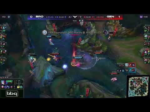BRO vs GEN game 2 Highlights LCK Summer Season 2022 , viktor của Chovy múa quá dẻo