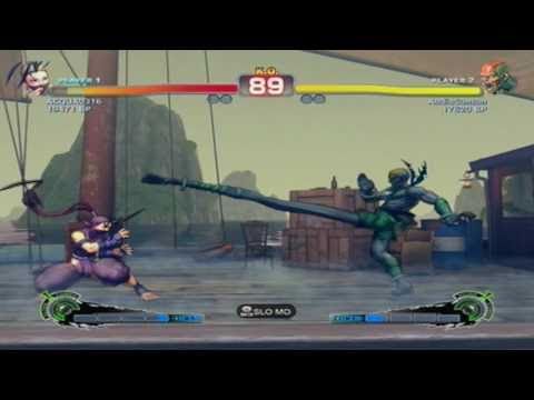Super Street Fighter 4 Acqua (Ibuki) vs AudioSunSun (Dhalsim)