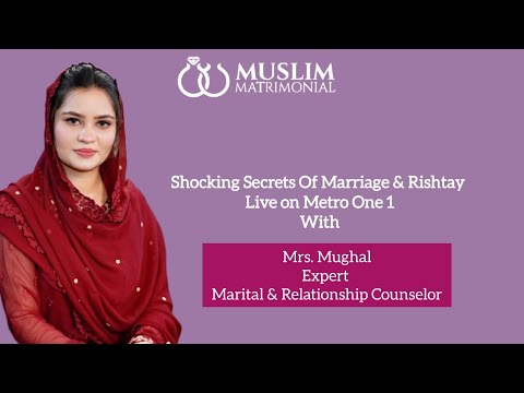 Shocking Secrets Of Marriage & Rishtay Live on Metro One 1 With Mrs. Mughal🫰