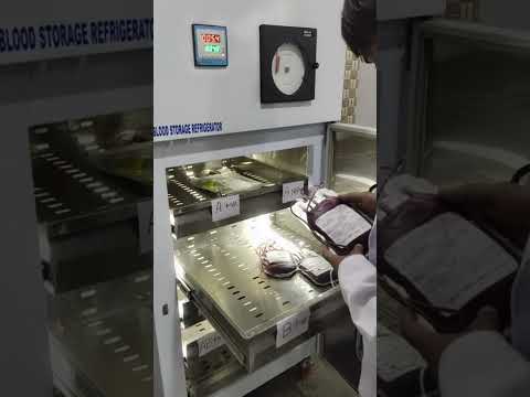 Blood Bank refrigerators With 200 Bags