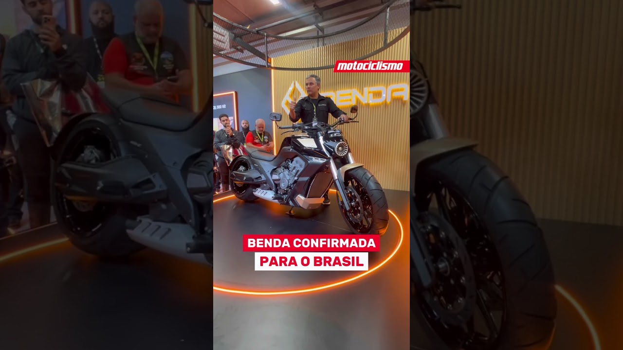 Nova marca de motos no Brasil: Benda