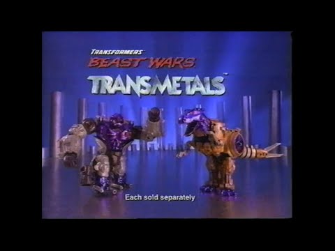 Transformers Beast Wars Transmetals Optimus Primal and  Megatron V2 Commercial