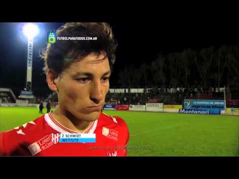 Schmidt: "Teníamos que ganar". Douglas 1 - Instituto 1. Fecha 38. Primera B Nacional 2015. FPT.