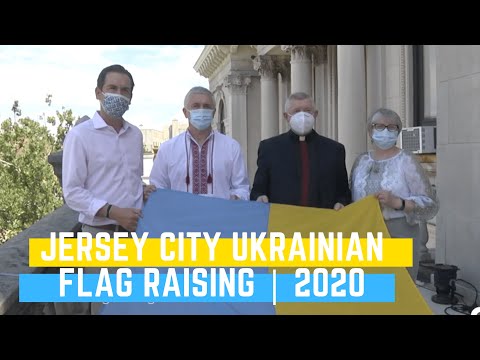 UKRAINIAN JC - Ukrainian Flag Raising 2020