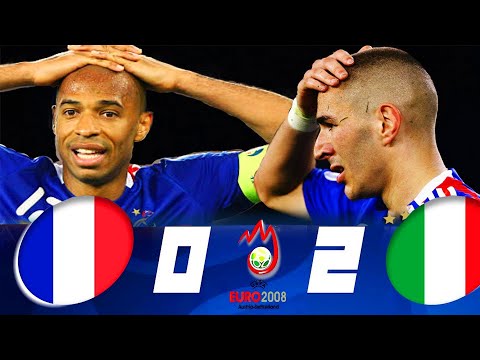 France 0-2 Italy | EURO 2008 Group Stage | Extended Highlights
