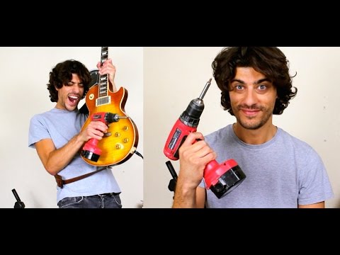 Guitar And A Power Drill