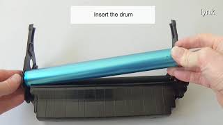 Lexmark MX/MX Drum Unit rebuilding instructions