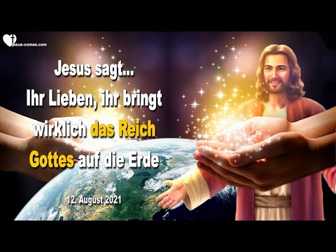Ihr Lieben, ihr bringt wirklich das Reich Gottes auf die Erde ❤️ Liebesbrief von Jesus Christus