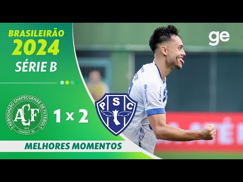 Gols e lances de Chapecoense x Paysandu