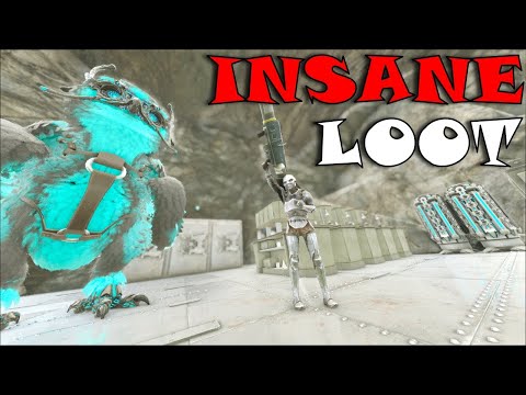 Wiping the MOST HIDDEN BASE for INSANE LOOT | Ark Survival Evolved |